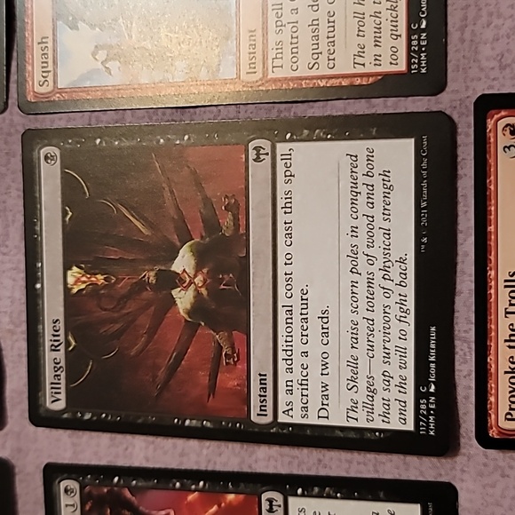 Set of 10 Magic The Gathering (MTG) Instant Trading Cards - Picture 9 of 12